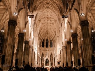 Interior of Saint Patrick’s Cathedral.